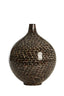 Light & Living Accessories Vase deco 28x35 cm ELORZA dark brown+natural House of Isabella UK