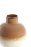 Light & Living Accessories Vase deco 28x38 cm ZELATA ceramics cream+taupe House of Isabella UK