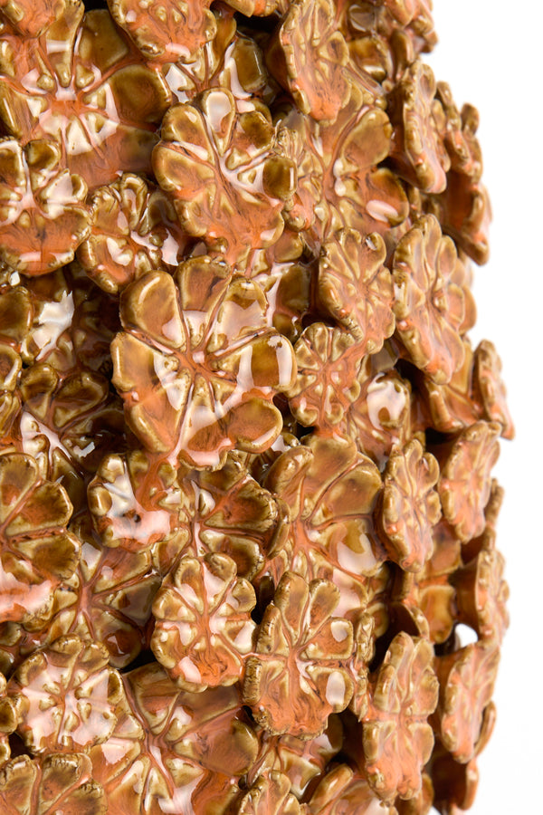 Light & Living Accessories Vase deco 29,5x36 cm SYLARA ceramics orange House of Isabella UK