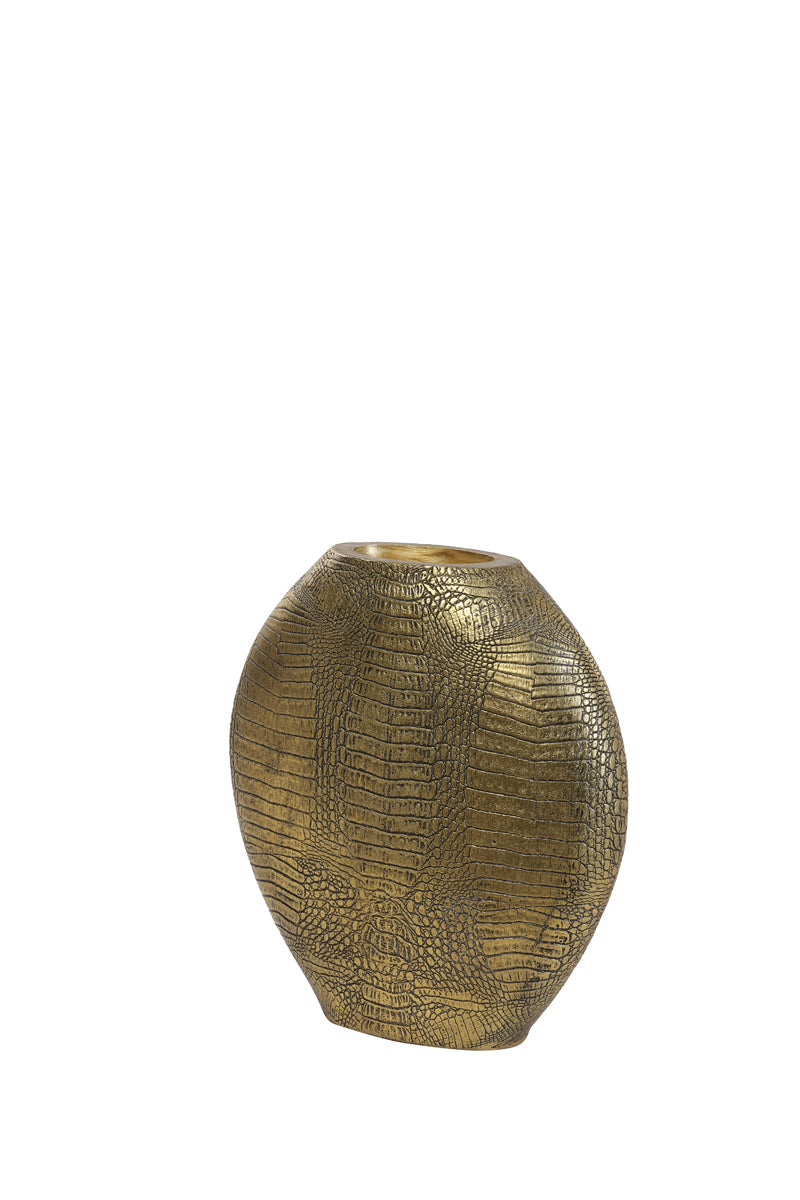 Light & Living Accessories Vase deco 29,5x8x31,5 cm SKELD antique bronze House of Isabella UK