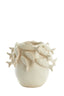 Light & Living Accessories Vase deco 29x28,5x27 cm FISH ceramics cream House of Isabella UK