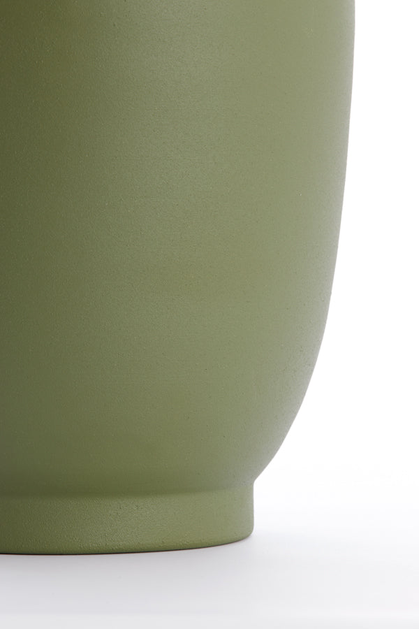Light & Living Accessories Vase deco 29x55 cm DATUH olive green House of Isabella UK