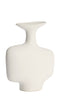 Light & Living Accessories Vase deco 30x10,5x36 cm TROVO ceramics white House of Isabella UK