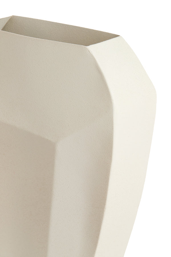 Light & Living Accessories Vase deco 30x13x45 cm CORDOBA matt cream House of Isabella UK