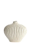 Light & Living Accessories Vase deco 30x16x25 cm LORITO ceramics cream House of Isabella UK