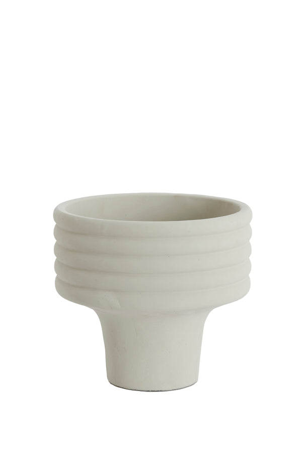 Light & Living Accessories Vase deco 30x27 cm SYLVA ceramics cream House of Isabella UK
