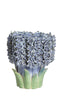 Light & Living Accessories Vase deco 30x29x32,5 cm FLOWER ceramics blue+green House of Isabella UK