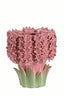 Light & Living Accessories Vase deco 30x29x32,5 cm FLOWER ceramics pink+green House of Isabella UK