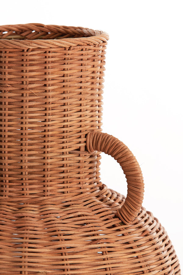 Light & Living Accessories Vase deco 30x43 cm NEIVO rattan brown House of Isabella UK