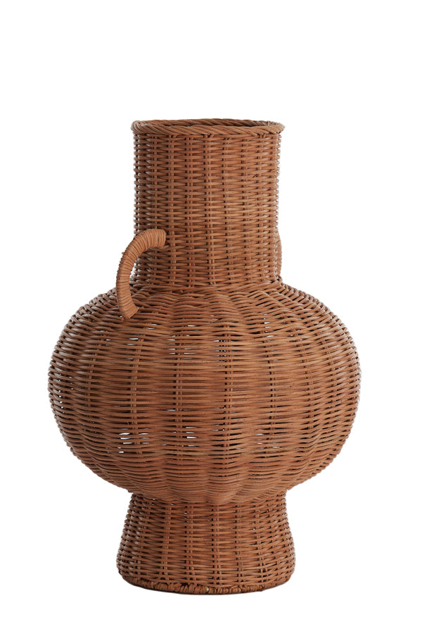 Light & Living Accessories Vase deco 30x43 cm NEIVO rattan brown House of Isabella UK