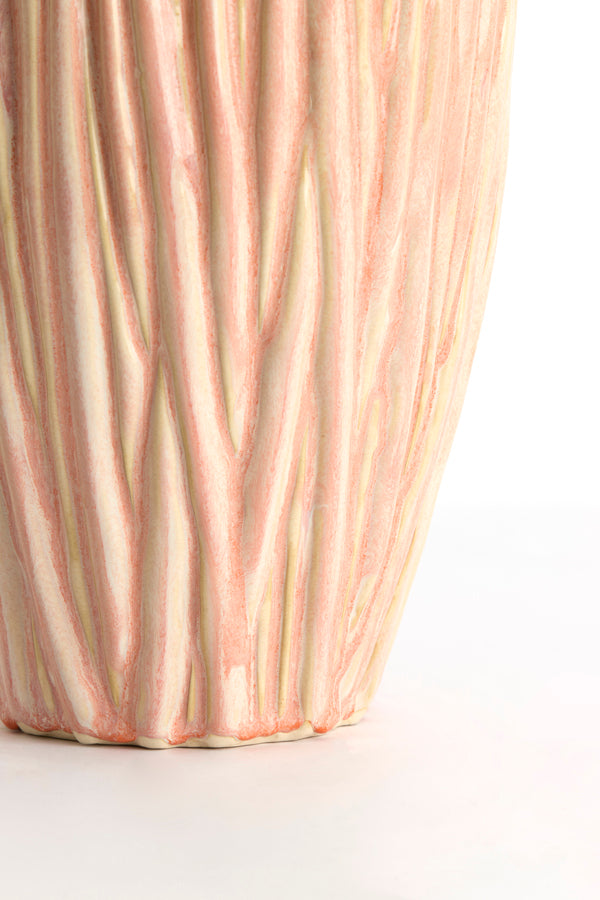 Light & Living Accessories Vase deco 30x45,5 cm FYNARA ceramics light pink House of Isabella UK