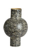 Light & Living Accessories Vase deco 30x45 cm GIRONA bamboo black-cream House of Isabella UK
