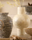 Light & Living Accessories Vase deco 30x45 cm GIRONA bamboo cream House of Isabella UK