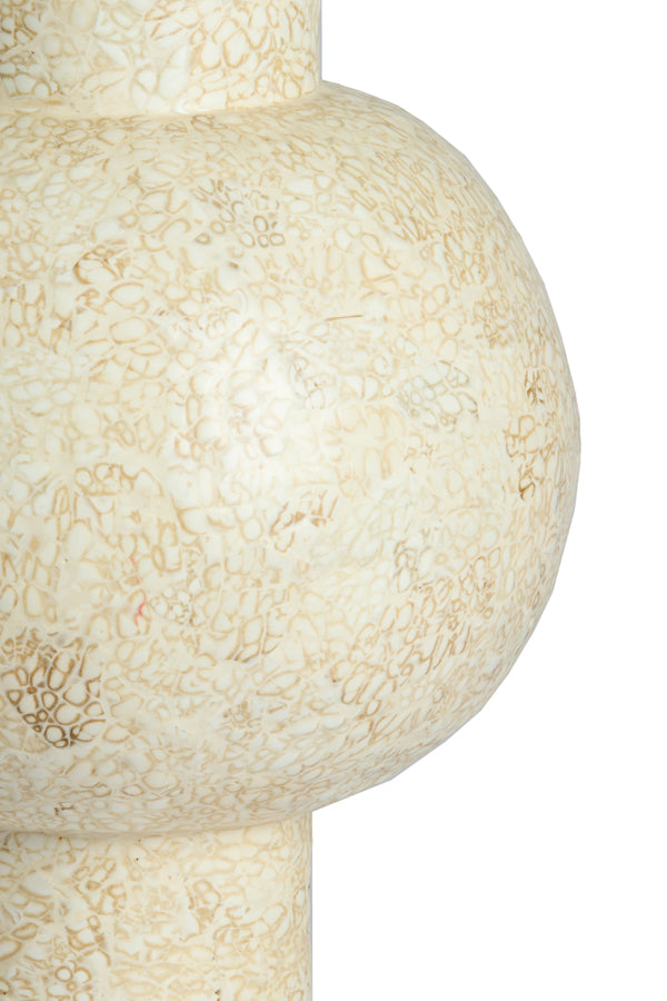 Light & Living Accessories Vase deco 30x45 cm GIRONA bamboo cream House of Isabella UK