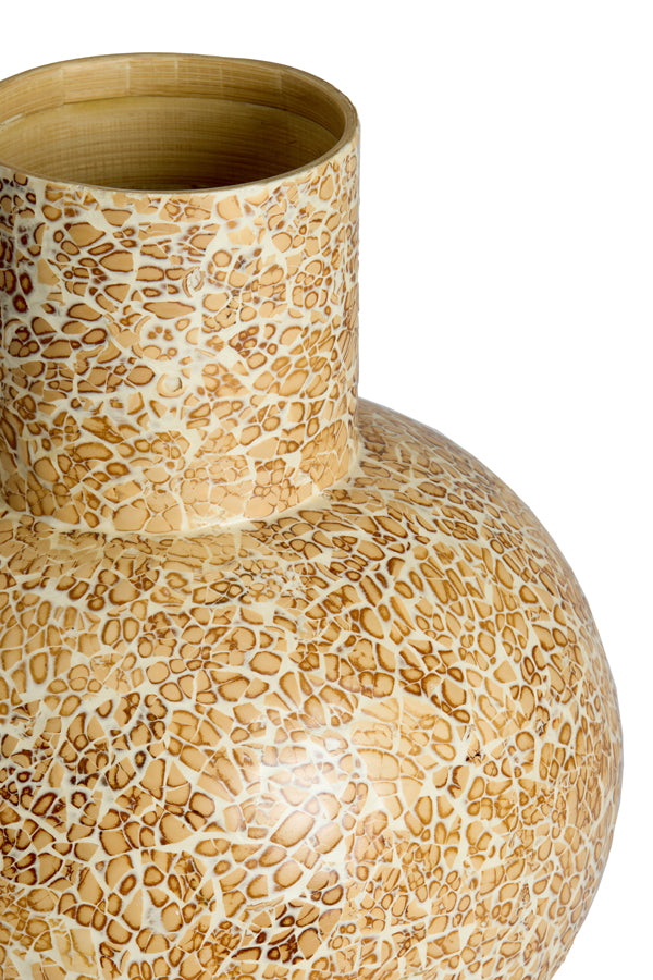 Light & Living Accessories Vase deco 30x45 cm GIRONA bamboo natural House of Isabella UK