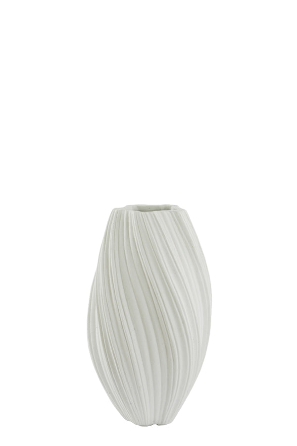 Light & Living Accessories Vase deco 30x52 cm YATUNG cream House of Isabella UK