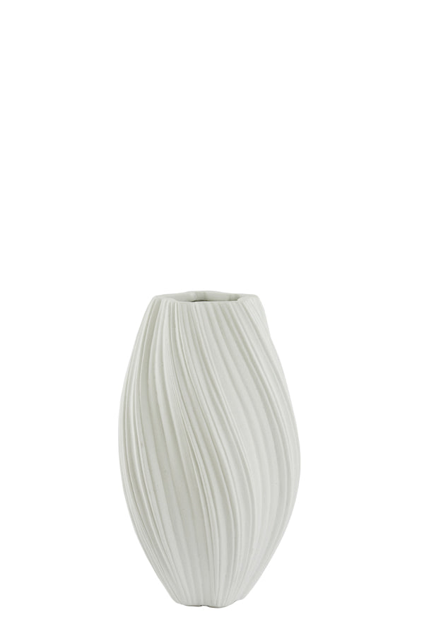 Light & Living Accessories Vase deco 30x52 cm YATUNG cream House of Isabella UK