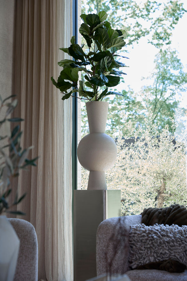 Light & Living Accessories Vase deco 30x75 cm CHEDI matt light grey House of Isabella UK