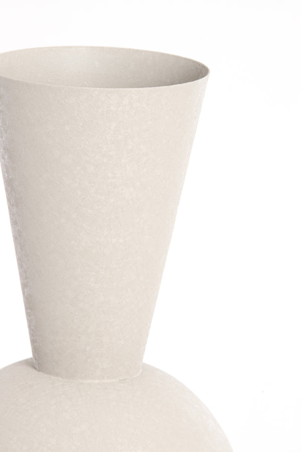 Light & Living Accessories Vase deco 30x75 cm CHEDI matt light grey House of Isabella UK
