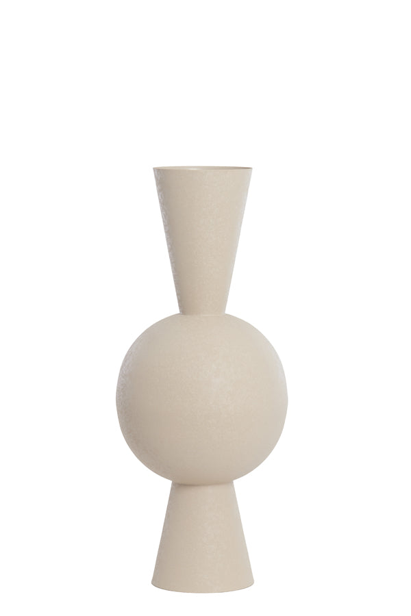 Light & Living Accessories Vase deco 30x75 cm CHEDI matt light grey House of Isabella UK