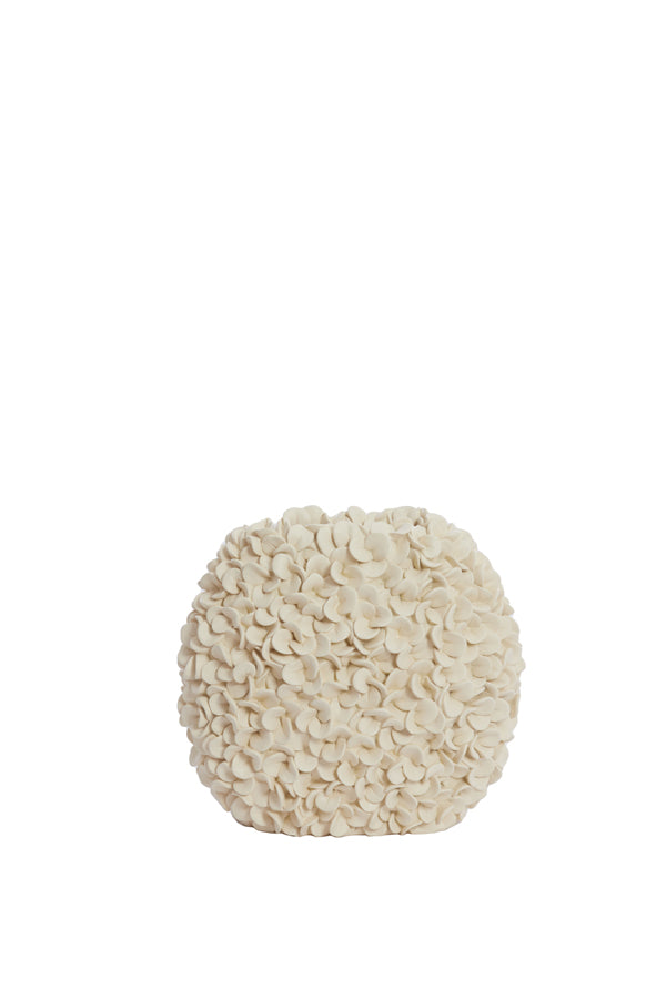 Light & Living Accessories Vase deco 31,5x17x28 cm PHYLIA cream House of Isabella UK