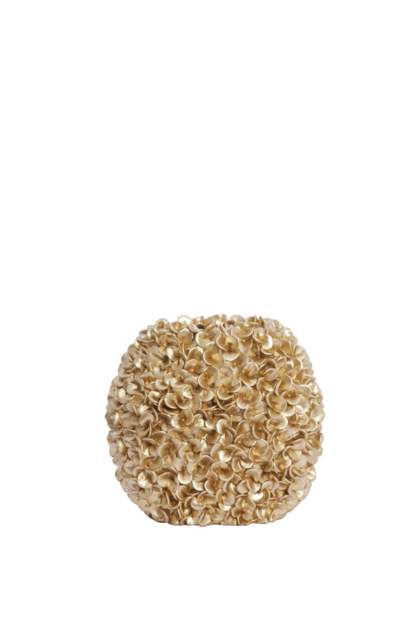 Light & Living Accessories Vase deco 31,5x17x28 cm PHYLIA gold House of Isabella UK