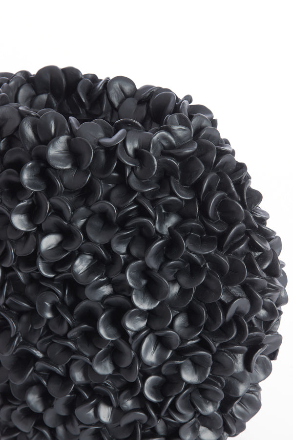 Light & Living Accessories Vase deco 31,5x17x28 cm PHYLIA matt black House of Isabella UK
