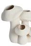 Light & Living Accessories Vase deco 31,5x20,5x27,5 cm MUSHROOM ceramics matt cream House of Isabella UK
