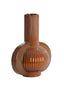 Light & Living Accessories Vase deco 31,5x21,5x38,5 cm MELNIK ceramics cognac brown House of Isabella UK