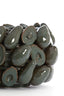 Light & Living Accessories Vase deco 31,5x23 cm AVOCADO ceramics brown+green House of Isabella UK