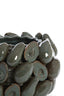 Light & Living Accessories Vase deco 31,5x23 cm AVOCADO ceramics brown+green House of Isabella UK