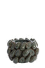 Light & Living Accessories Vase deco 31,5x23 cm AVOCADO ceramics brown+green House of Isabella UK