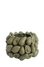 Light & Living Accessories Vase deco 31,5x23 cm AVOCADO ceramics olive green House of Isabella UK
