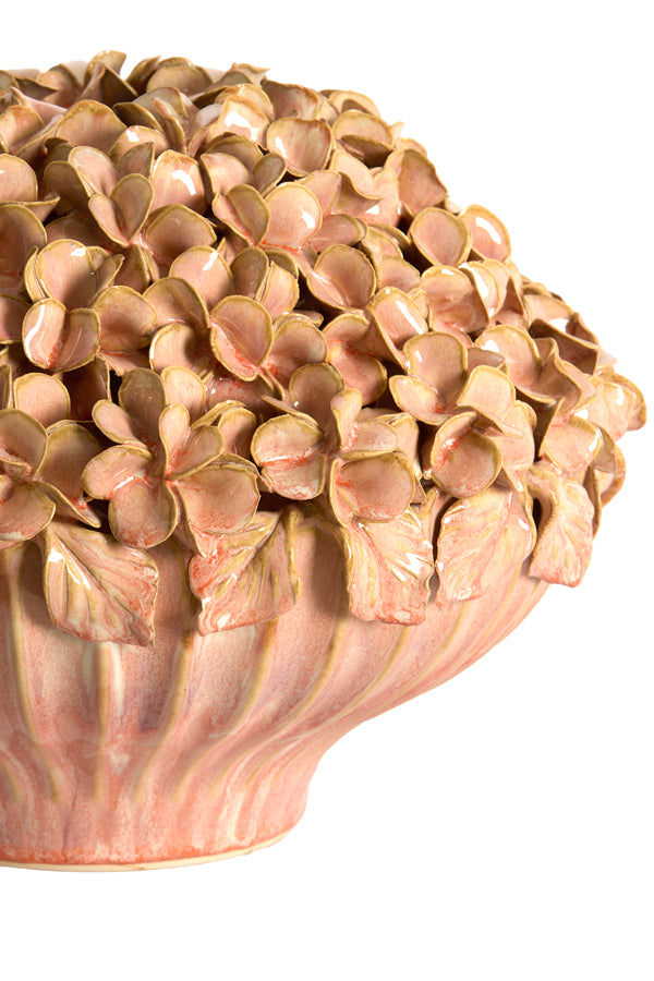 Light & Living Accessories Vase deco 31,5x23 cm LIRIEN ceramics light pink House of Isabella UK