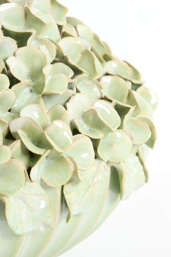 Light & Living Accessories Vase deco 31,5x23 cm LIRIEN ceramics mint green House of Isabella UK