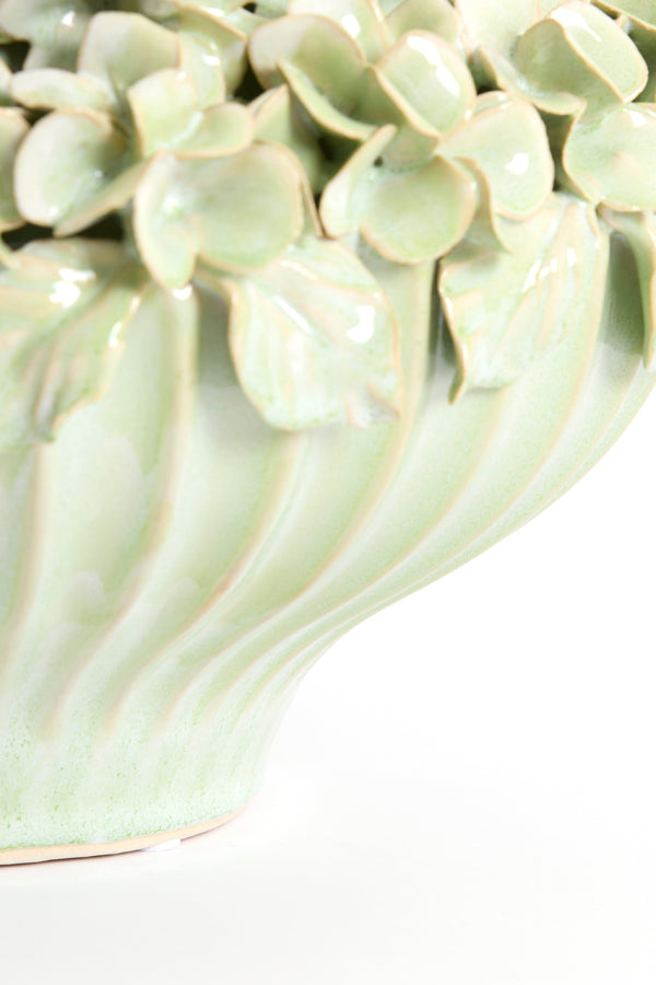 Light & Living Accessories Vase deco 31,5x23 cm LIRIEN ceramics mint green House of Isabella UK