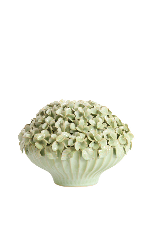 Light & Living Accessories Vase deco 31,5x23 cm LIRIEN ceramics mint green House of Isabella UK