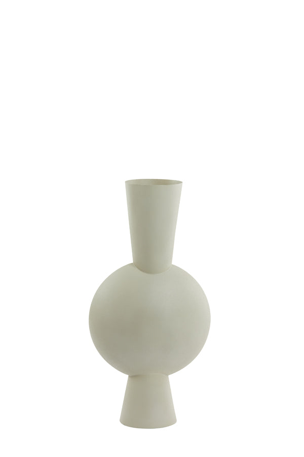 Light & Living Accessories Vase deco 31x20x60 cm KAVANDU light grey House of Isabella UK