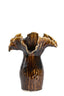 Light & Living Accessories Vase deco 31x24,5x35,5 cm VIVEIRO ceramics dark brown House of Isabella UK