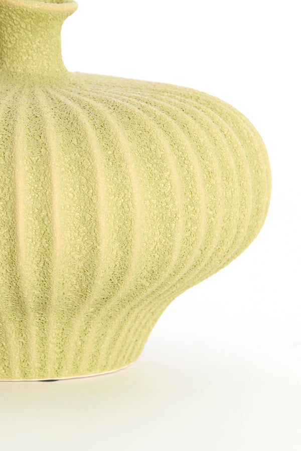 Light & Living Accessories Vase deco 31x29,5x25,5 cm NEVANO matt green House of Isabella UK