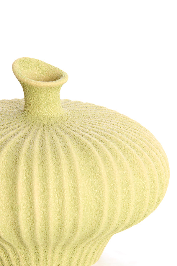 Light & Living Accessories Vase deco 31x29,5x25,5 cm NEVANO matt green House of Isabella UK