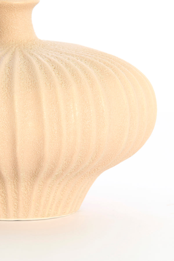 Light & Living Accessories Vase deco 31x29,5x25,5 cm NEVANO matt peach House of Isabella UK