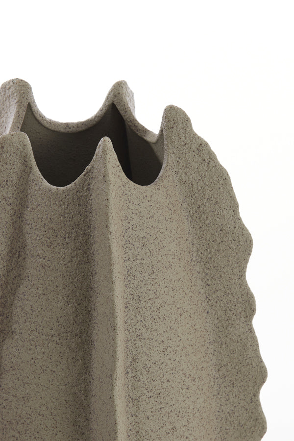 Light & Living Accessories Vase deco 31x53 cm KELAPA ceramics grey green House of Isabella UK