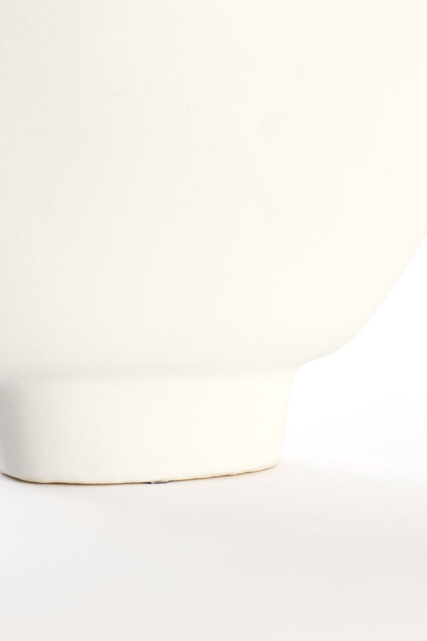 Light & Living Accessories Vase deco 32x12x37 cm OZZERO ceramics white House of Isabella UK