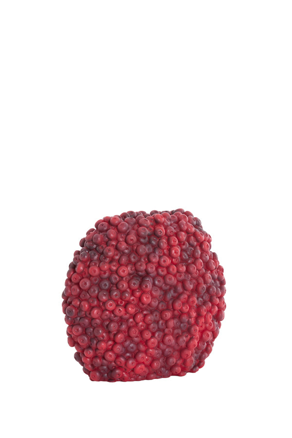 Light & Living Accessories Vase deco 32x18x27,5 cm BERRIES burgundy House of Isabella UK