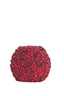 Light & Living Accessories Vase deco 32x18x27,5 cm BERRIES burgundy House of Isabella UK
