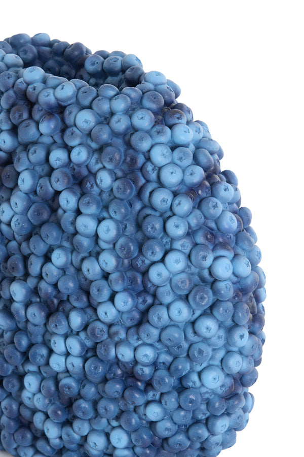 Light & Living Accessories Vase deco 32x18x27,5 cm BERRIES dark blue House of Isabella UK