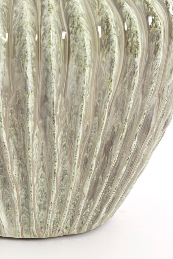 Light & Living Accessories Vase deco 32x28 cm CACTI shiny mint green House of Isabella UK