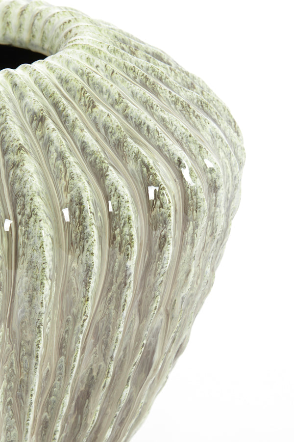 Light & Living Accessories Vase deco 32x28 cm CACTI shiny mint green House of Isabella UK