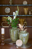 Light & Living Accessories Vase deco 32x40 cm TALEA ceramics oil light green House of Isabella UK